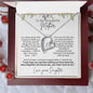 To My Wonderful Mother Forever Love Necklace