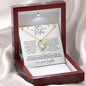 To My Wonderful Mother Forever Love Necklace