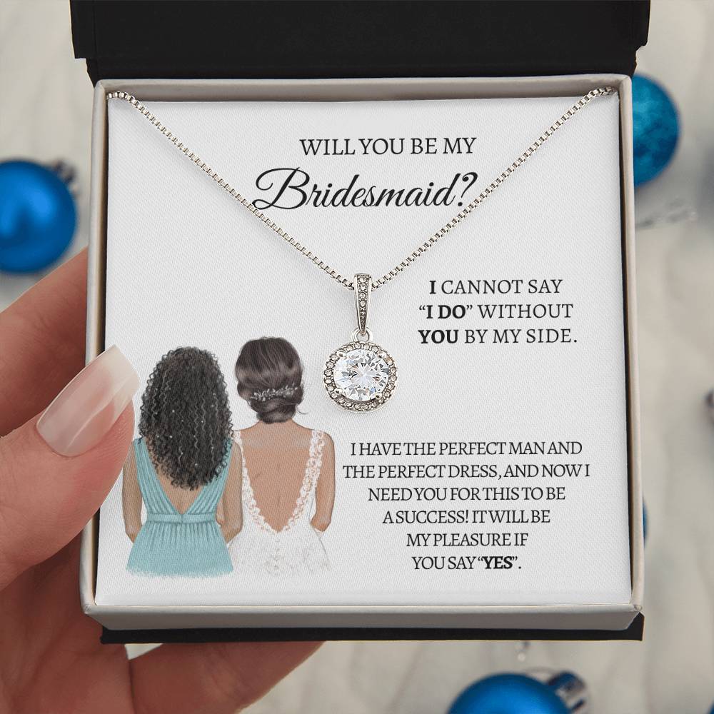 Will You Be My Bridesmaid Eternal Hope Necklace