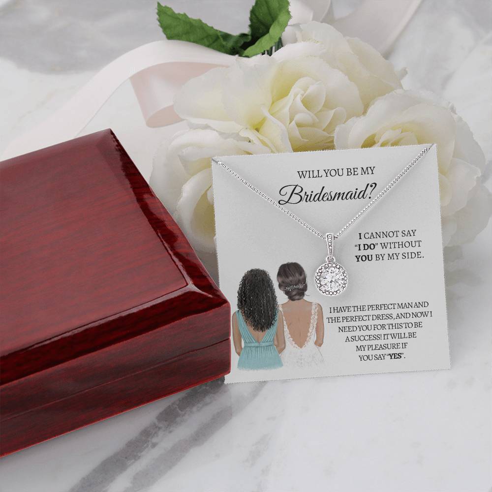 Will You Be My Bridesmaid Eternal Hope Necklace