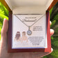Will You Be My Bridesmaid Eternal Hope Necklace