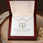 To My Bridesmaid Alluring Beauty Necklace