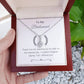 To My Bridesmaid Alluring Beauty Necklace