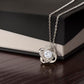 Daughter - Love You Forever - Love Knot Necklace