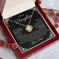 Daughter - Love You Forever - Love Knot Necklace