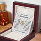 To My Beautiful Bridesmaid Love Knot Necklace