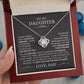 My Daughter - I Love You Forever - Love Knot