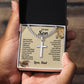 To My Son Artisan Cross Necklace on Cuban Link Chain